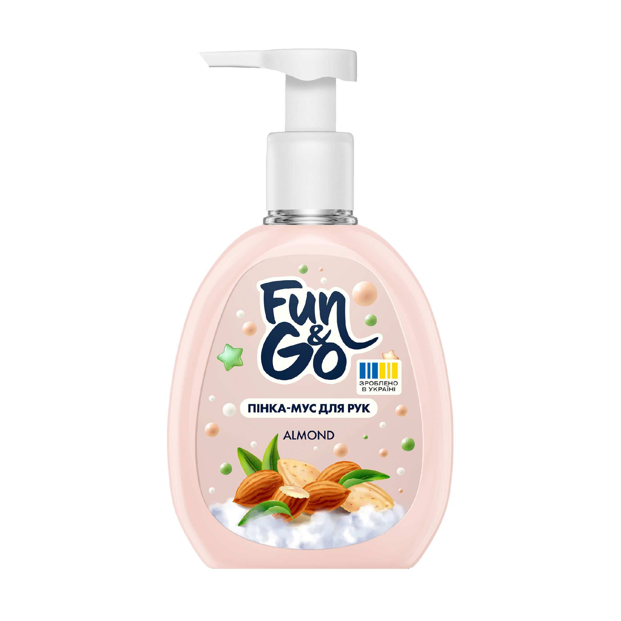 Пінка-мус для рук Fun &amp; Go Almond, 300 мл